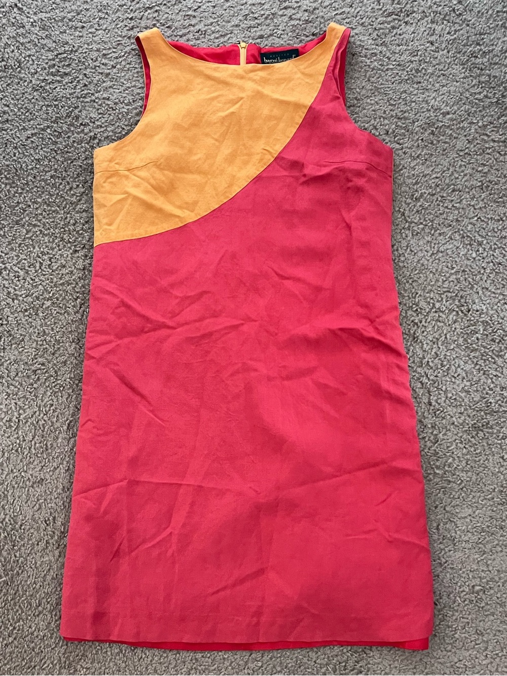 VTG Harvé Benard 60s Mod Colorblock Shift Dress